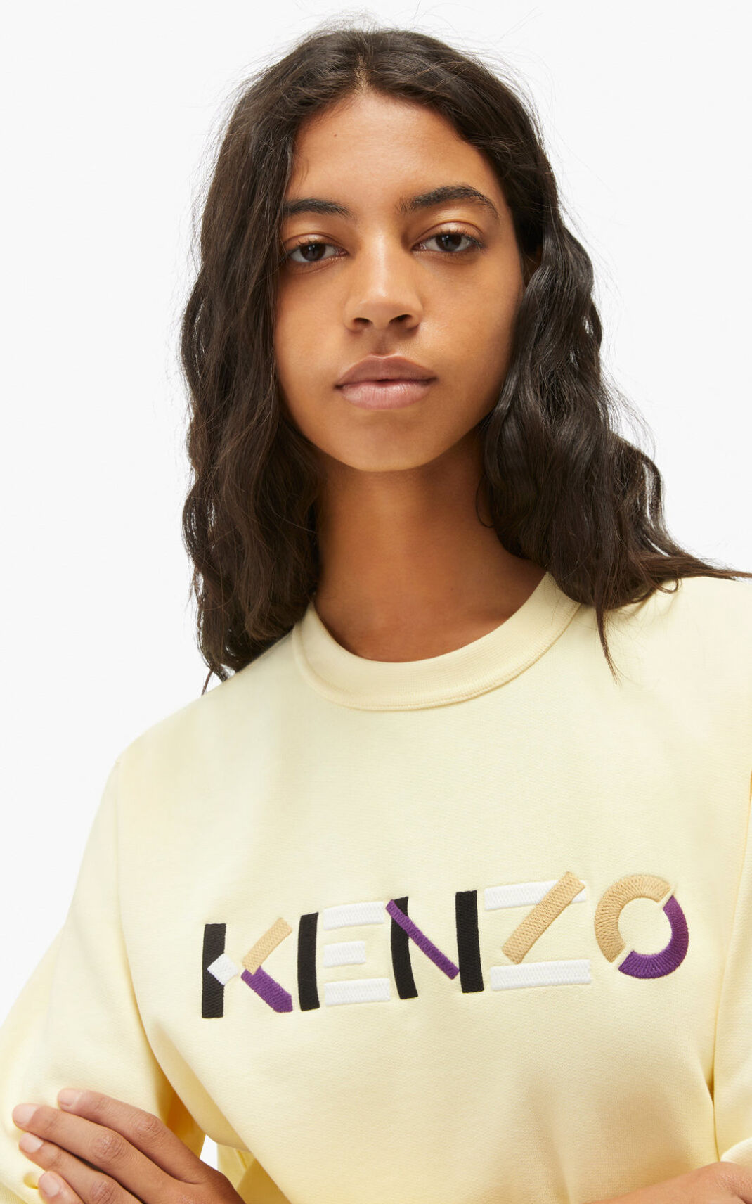 Kenzo Logo スウェット レディース 白 - NFYTZD264